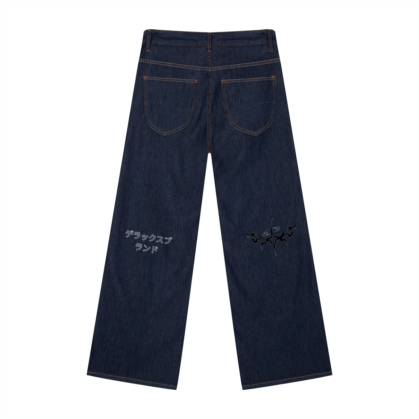 Men's Loose Fit Wide Leg Jeans
