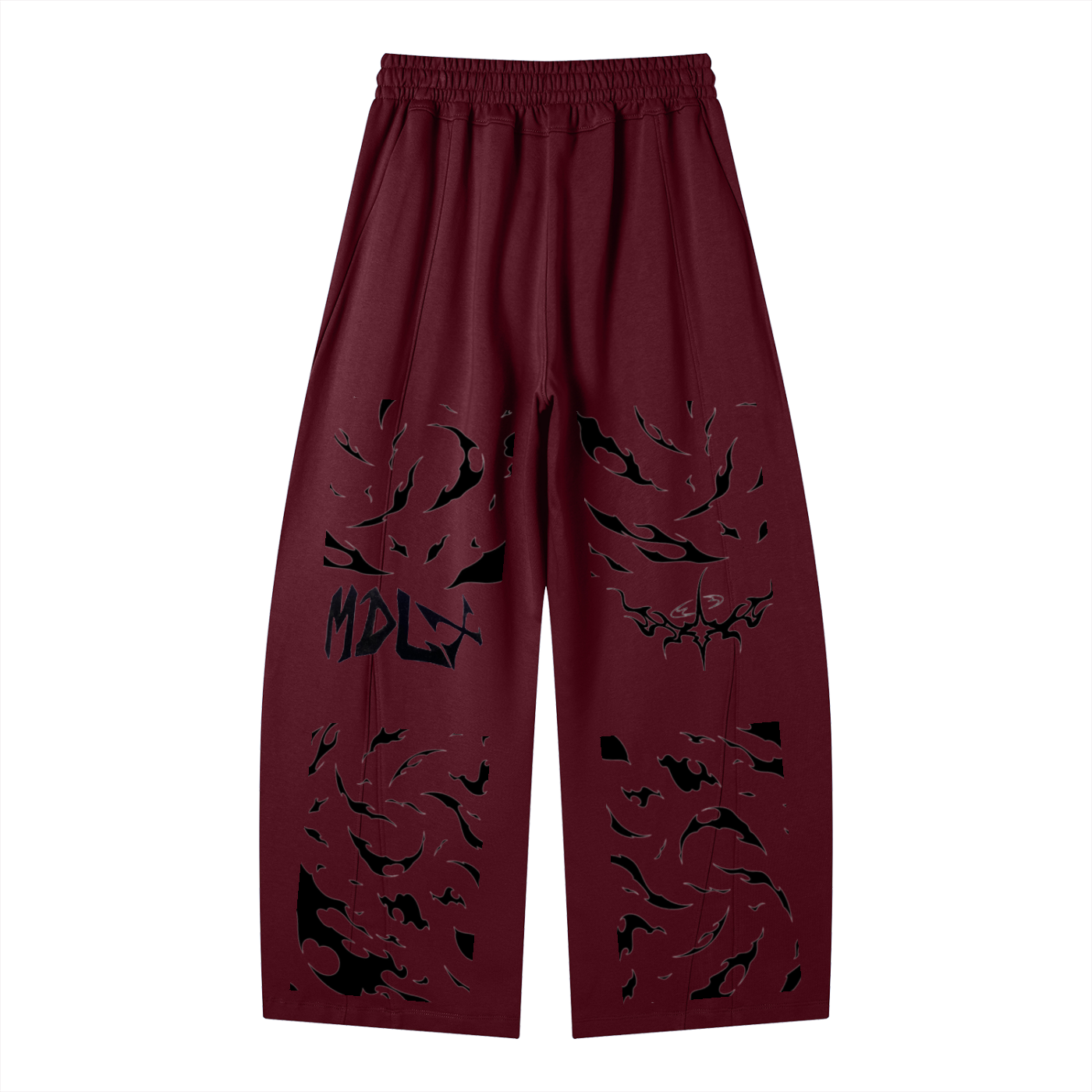 Heavyweight Wide Leg Panel Sweatpants