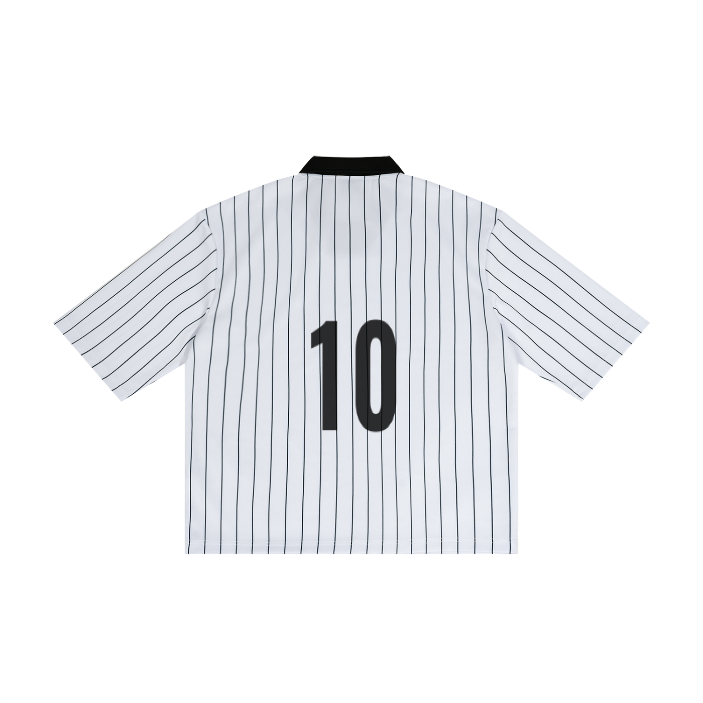 Unisex Pinstripe Collared Soccer Jersey