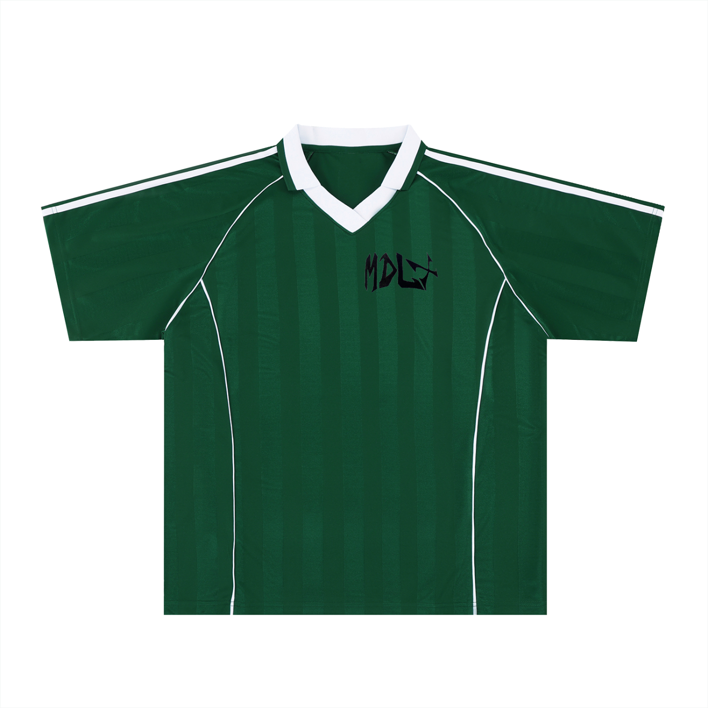 Shadow Stripe Collared Soccer Jersey