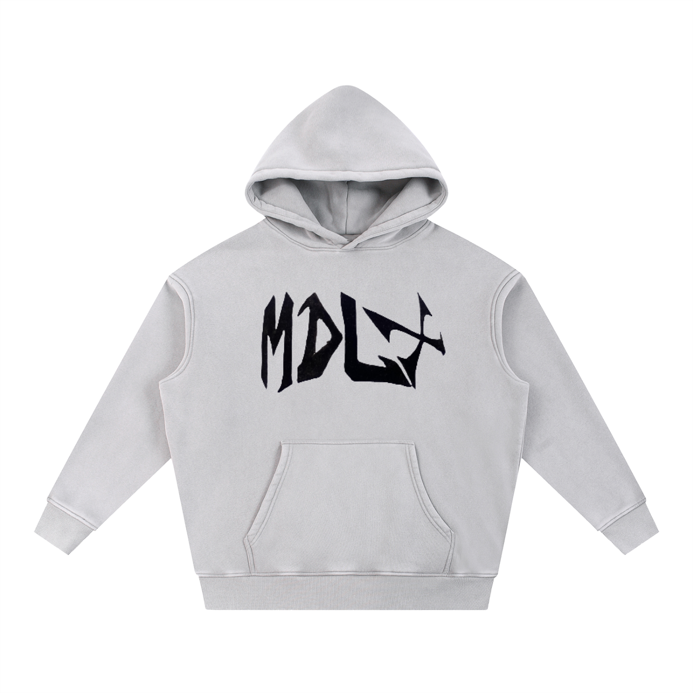 Snow Wash Fleece Oversize Hoodie