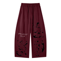 Heavyweight Wide Leg Panel Sweatpants