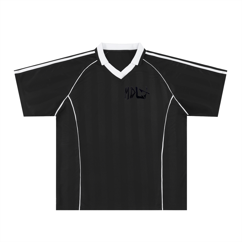 Shadow Stripe Collared Soccer Jersey